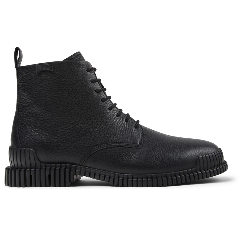 CAMPER Pix - Botas para Hombre - Negro, talla 40, Piel Lisa
