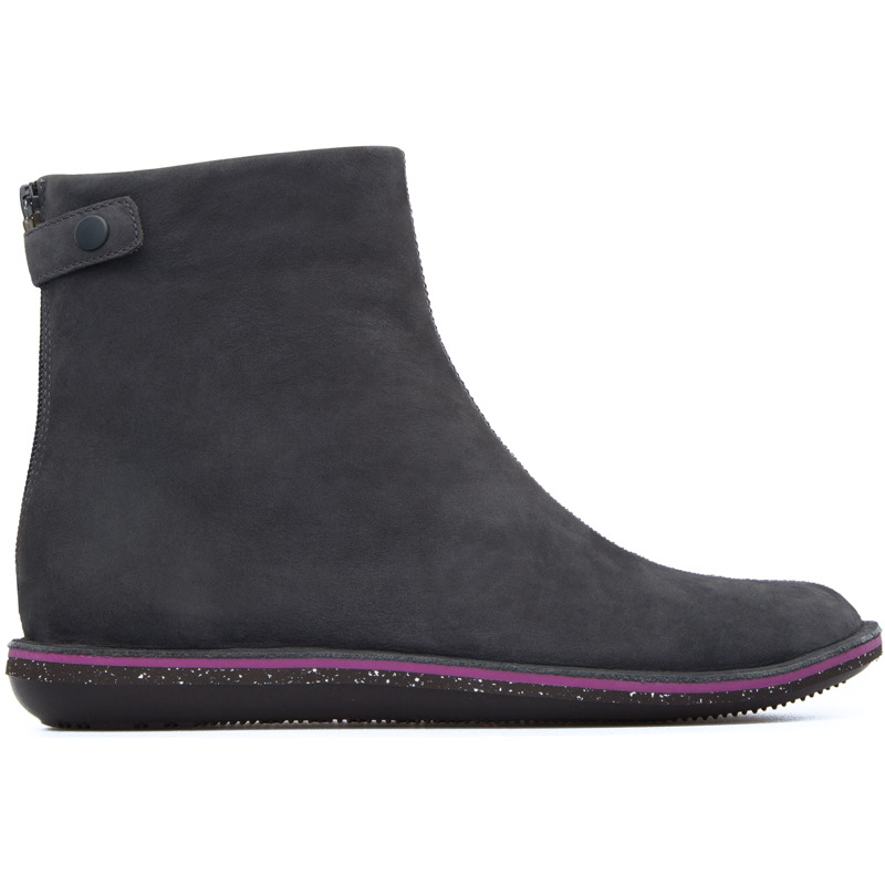 CAMPER Beetle - Ankle Boots For Women - Grey, Size 42, Suede