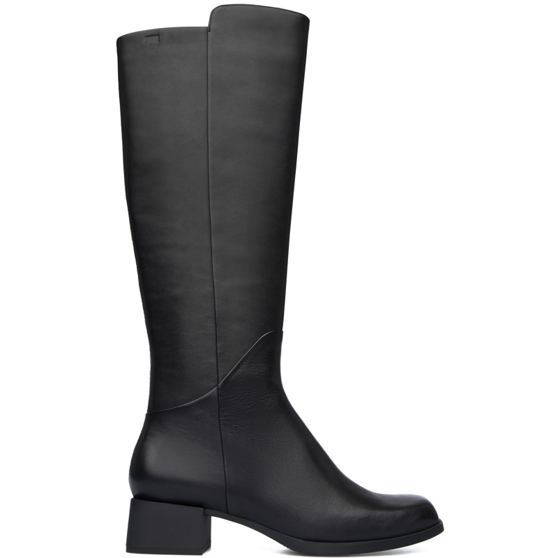 CAMPER Kobo - Botas para Mujer - Negro, talla 35, Piel Lisa