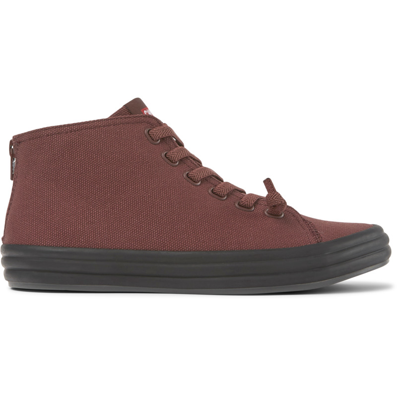 CAMPER Borne - Ankle Boots For Women - Burgundy, Size 38, Cotton Fabric