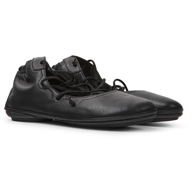 CAMPER Right - Ballerinas For Women - Black, Size 38, Smooth Leather