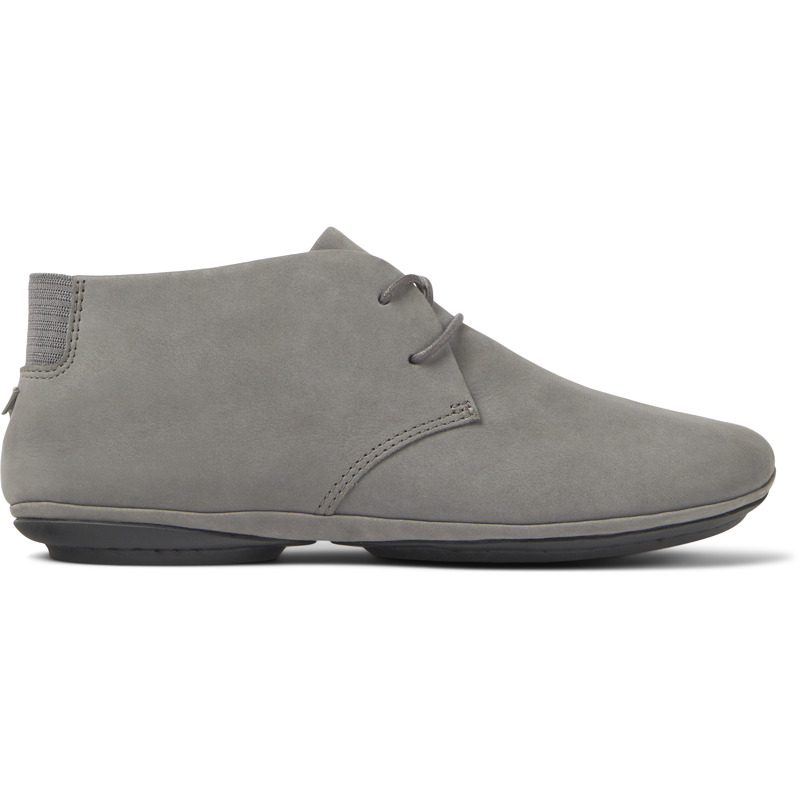 Camper Right - Ankle Boots For Women - Grey, Size 38, Suede