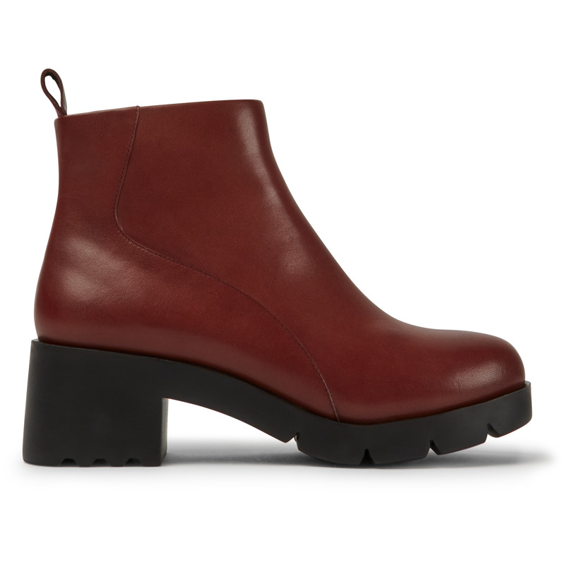CAMPER Wanda - Botines para Mujer - Marron, talla 38, Piel Lisa