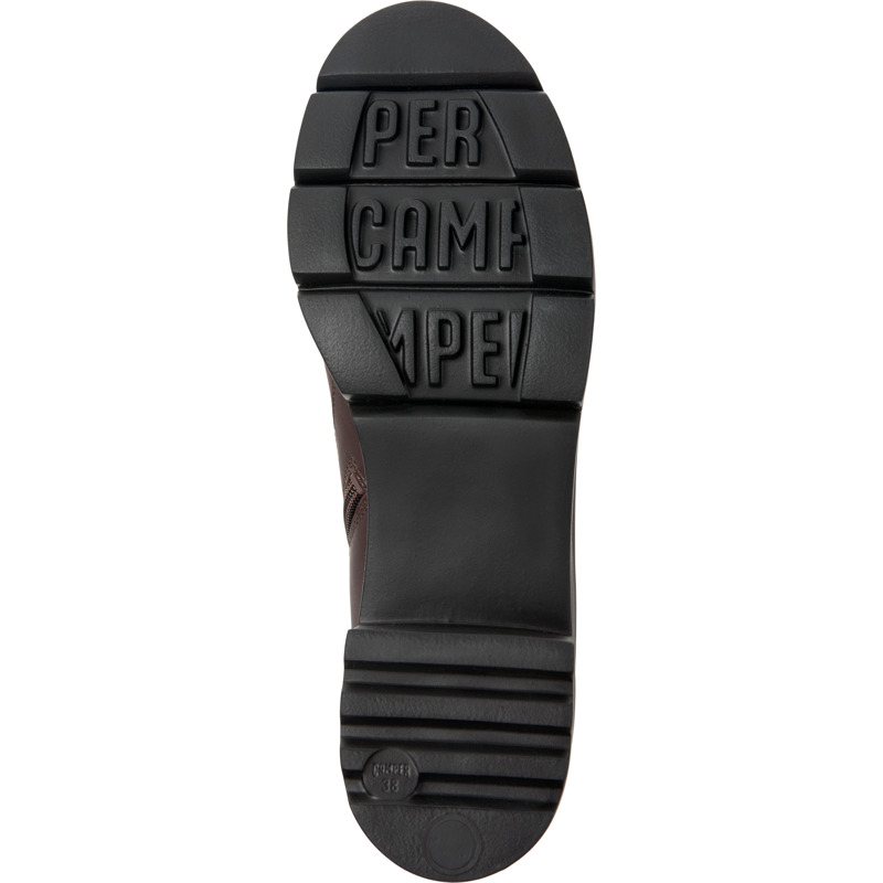 CAMPER Wanda - Μποτάκια Για Γυναικεία - Καφέ, Μέγεθος 39, Smooth Leather