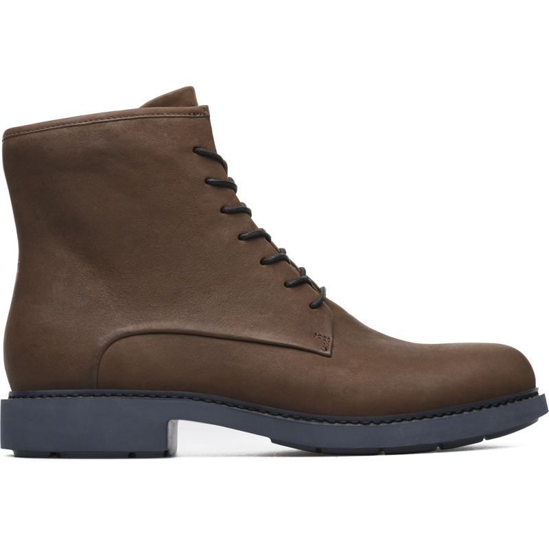 CAMPER Neuman - Botines para Mujer - Marron, talla 35, Ante o Piel Vuelta