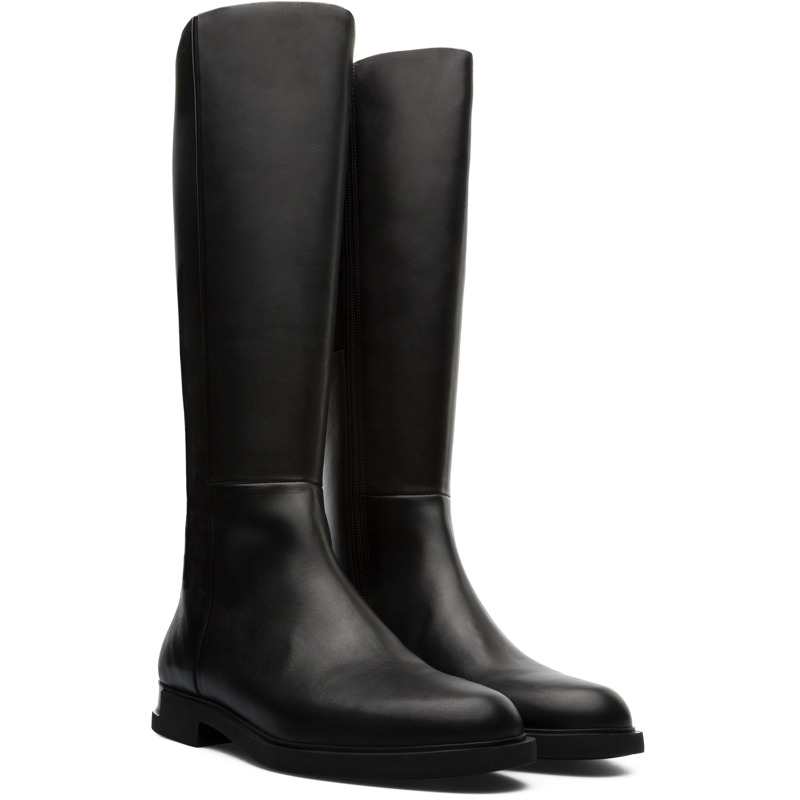 Camper Boots For Women In Black