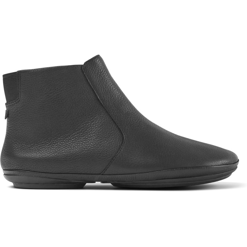 Camper Right - Ankle Boots For Women - Black, Size 41, Smooth Leather