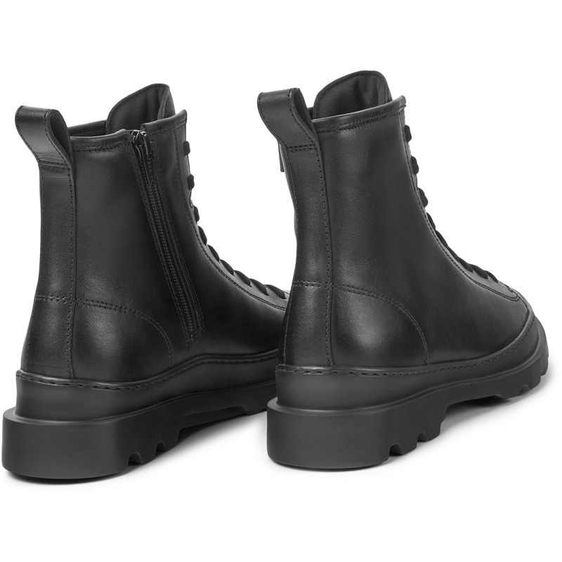 CAMPER Brutus - Ankle Boots For Women - Black, Size 40, Smooth Leather