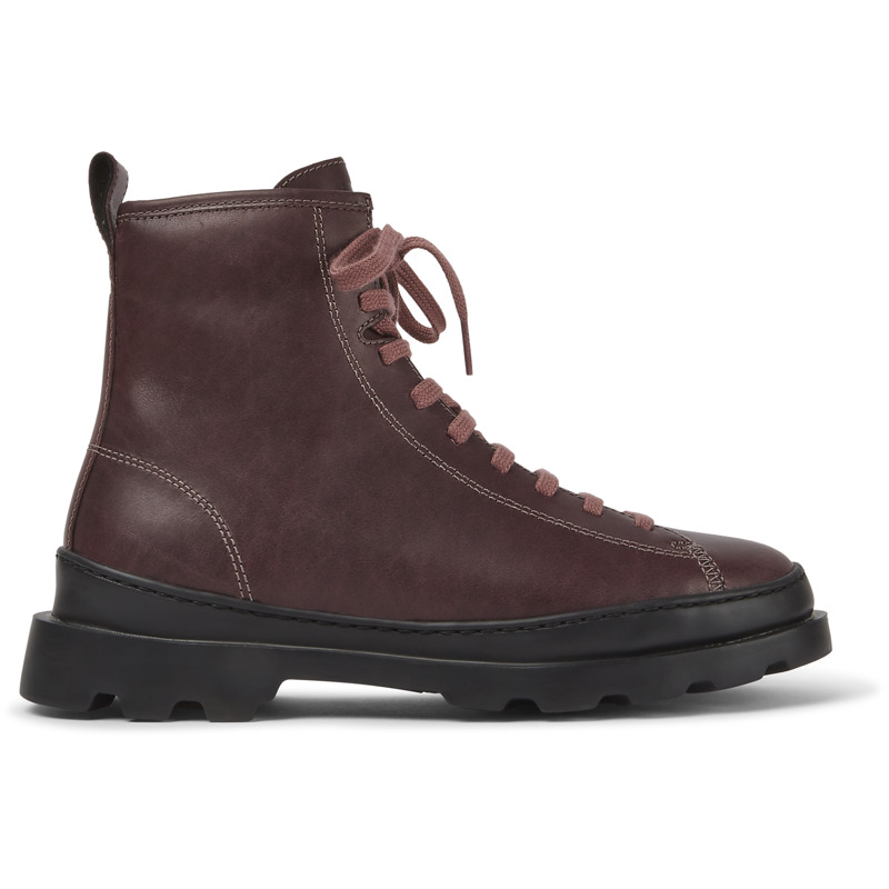 CAMPER Brutus - Botines para Mujer - Violeta, talla 40, Piel Lisa
