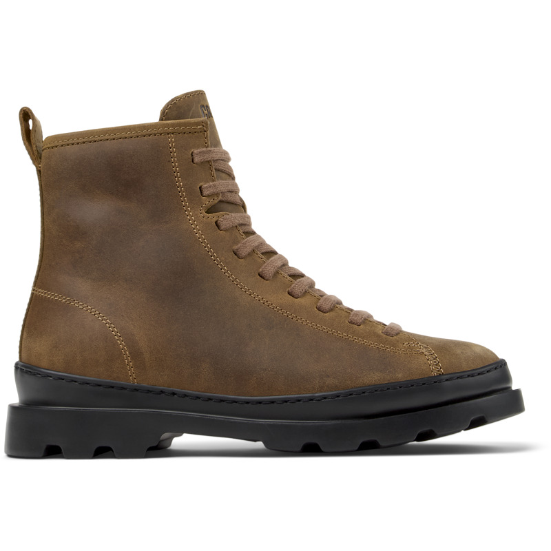 CAMPER Brutus - Botines para Mujer - Marron, talla 38, Ante o Piel Vuelta