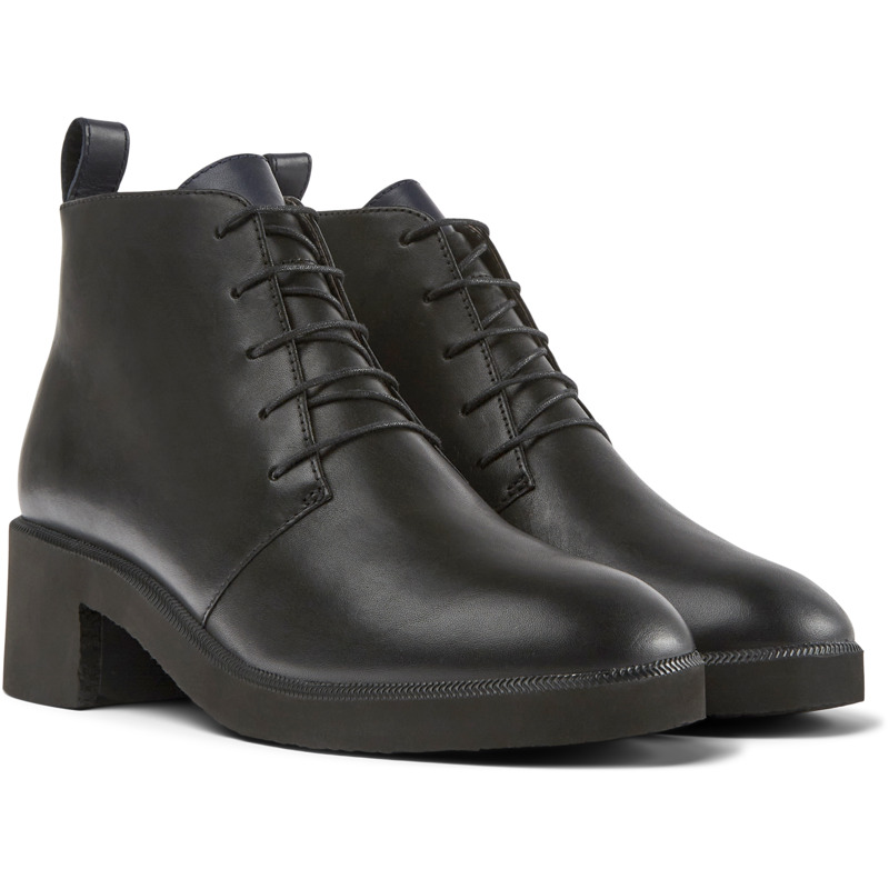 Camper Ankle Boots For Women In Black