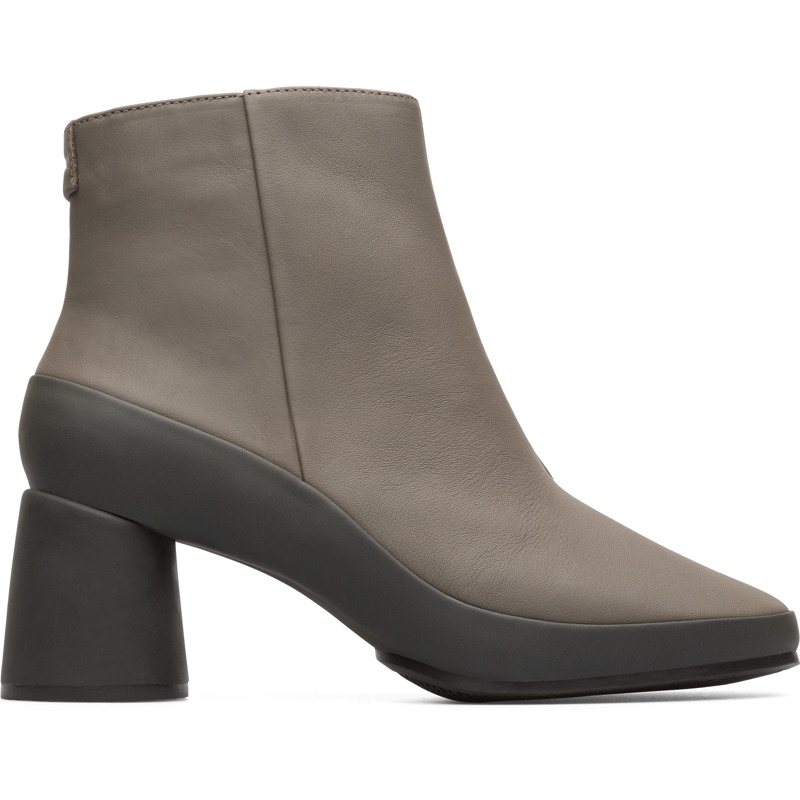 CAMPER Upright - Botines para Mujer - Verde, talla 35, Piel Lisa