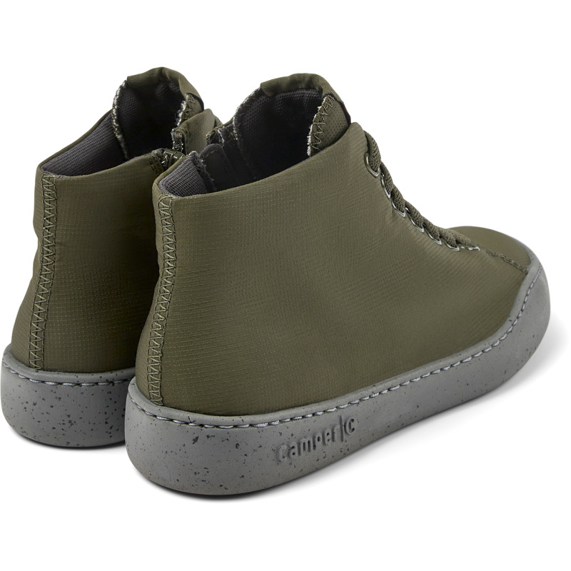 CAMPER Peu Touring - Ankle Boots For Women - Green, Size 35, Cotton Fabric