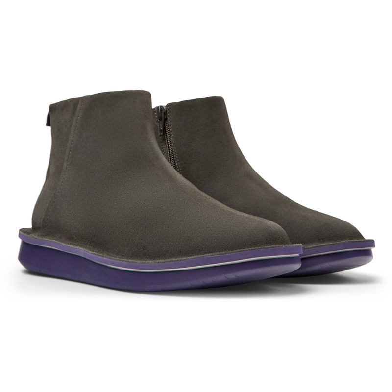 Camper Ankle Boots For Women In Grey