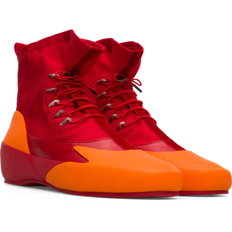 Shop Camperlab Ankle Boots For Women In Red