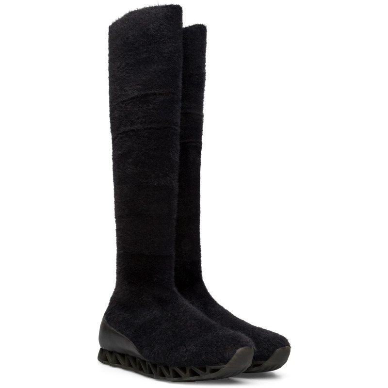 Camper Bernhard Willhelm - Bottes Pour Femme - Noir, Taille 38, Tissu En Coton