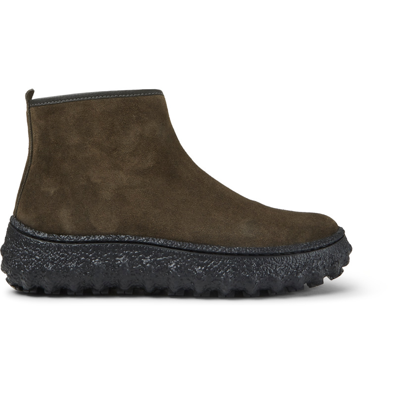 CAMPER Ground - Botines para Mujer - Gris, talla 40, Ante o Piel Vuelta