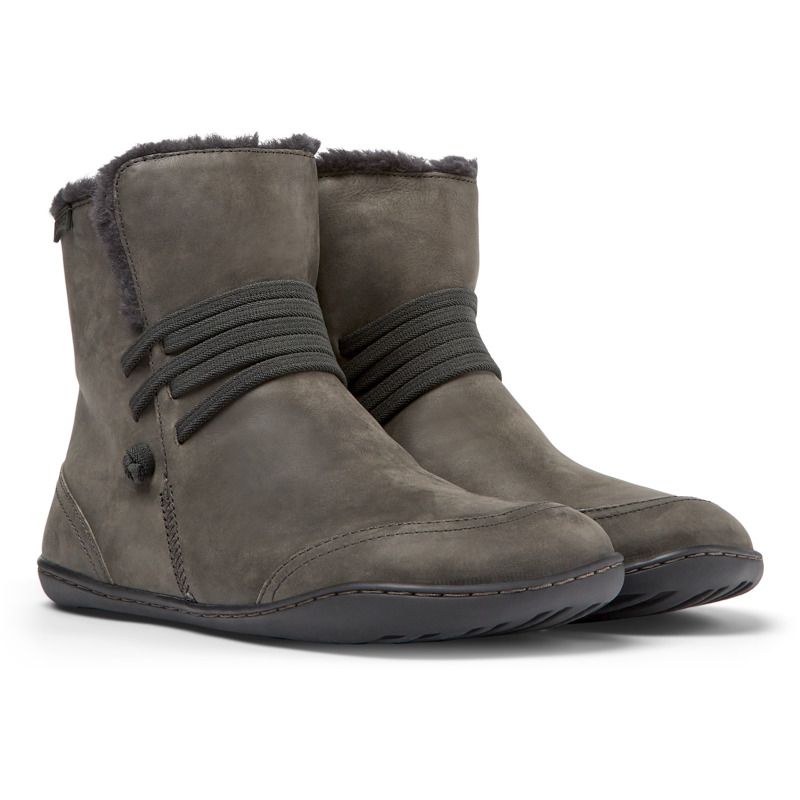 Camper Ankle Boots For Women In Grey