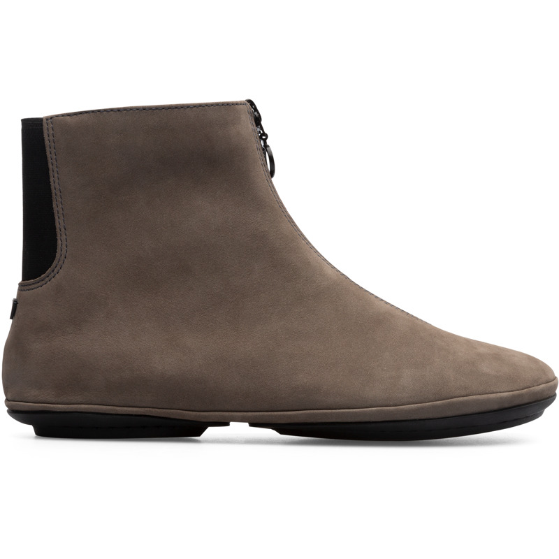 CAMPER Right - Botines para Mujer - Verde, talla 35, Ante o Piel Vuelta