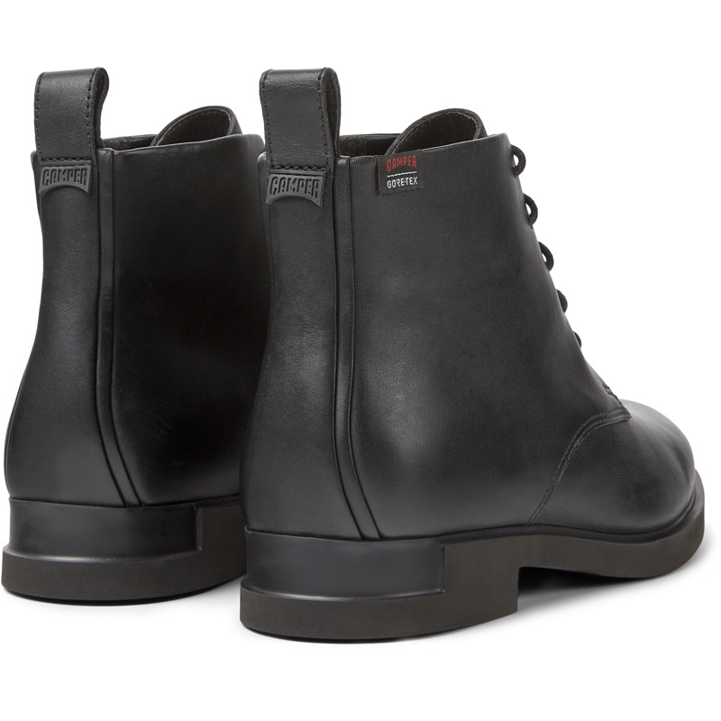 Camper Iman - Ankle Boots For Women - Black, Size 39, Smooth Leather