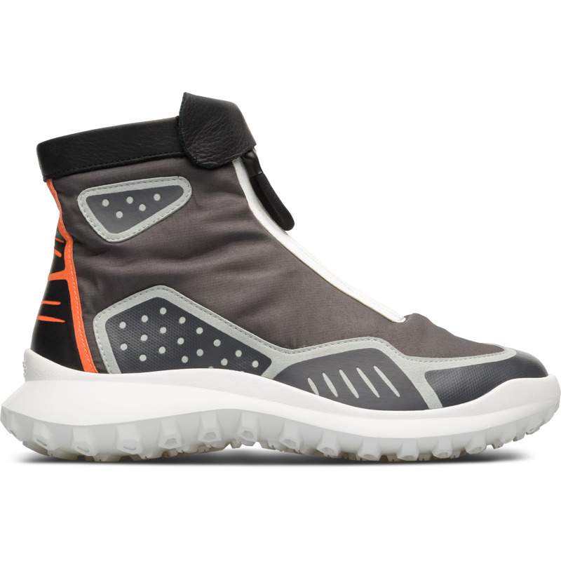 CAMPER CRCLR - Botines para Mujer - Gris,Negro,Naranja, talla 36, Textil/Piel Lisa