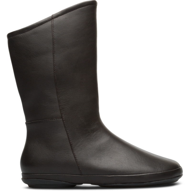 CAMPER Right - Botas para Mujer - Marron, talla 36, Piel Lisa