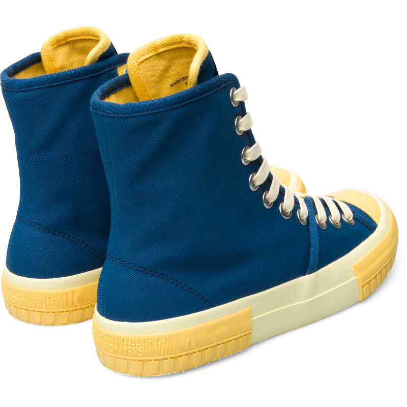 CAMPERLAB Twins - Sneaker Für Damen - Blau,Gelb, Größe 35, Textile