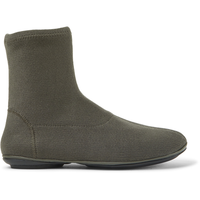 CAMPER Right - Stiefeletten Für Damen - Grün, Größe 42, Textile/Glattleder