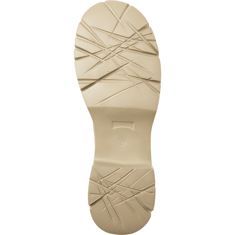 CAMPER Milah - Stiefel Für Damen - Beige, Größe 37, Glattleder