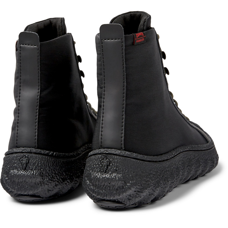 CAMPER Ground PrimaLoft® - Ankle Boots For Women - Black, Size 39, Cotton Fabric/Smooth Leather