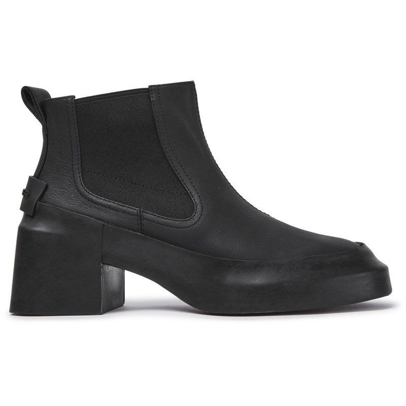 CAMPER Rain - Botines para Mujer - Negro, talla 39, Piel Lisa