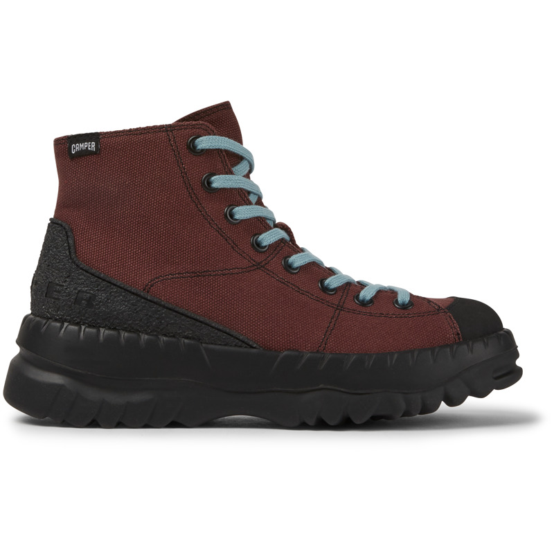 CAMPER Teix - Botines para Mujer - Burdeos, talla 38, Textil