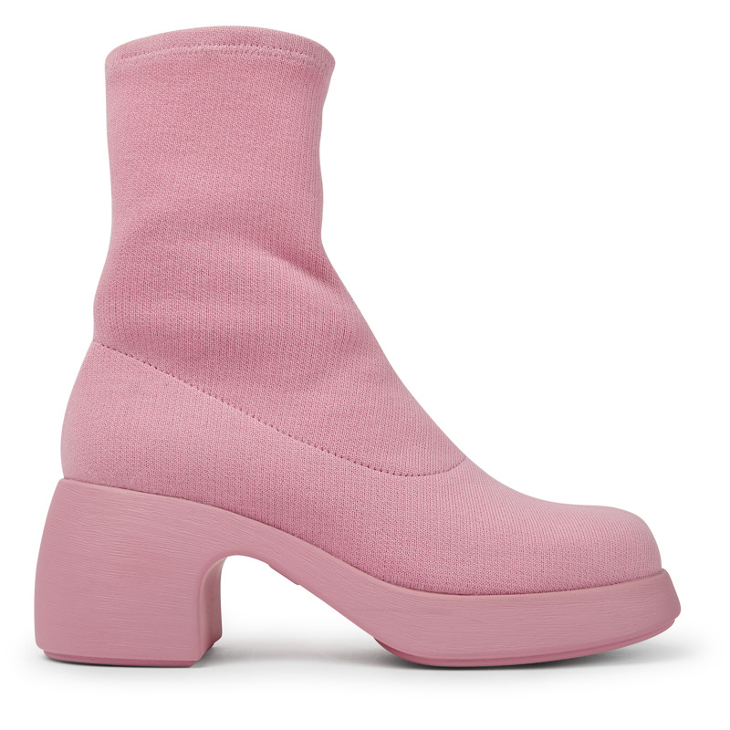 CAMPER Thelma - Botas para Mujer - Rosa, talla 37, Textil