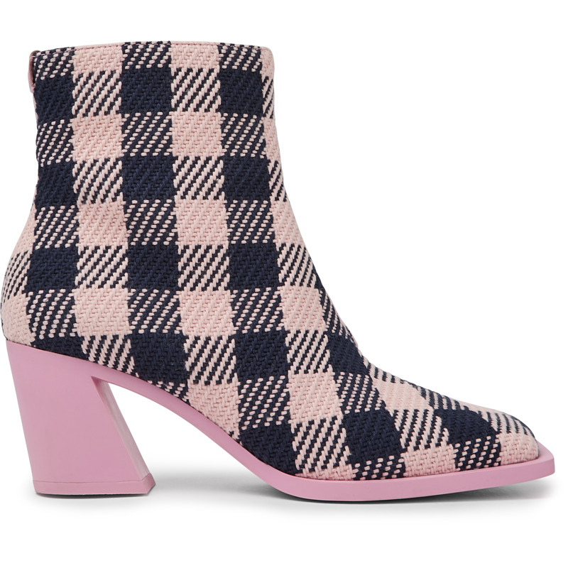 CAMPER Karole - Botines para Mujer - Rosa,Azul, talla 37, Textil/Piel Lisa