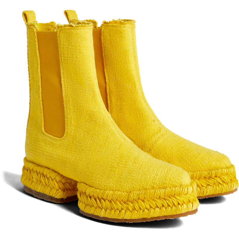 Shop Camperlab Ankle Boots For Women In Yellow