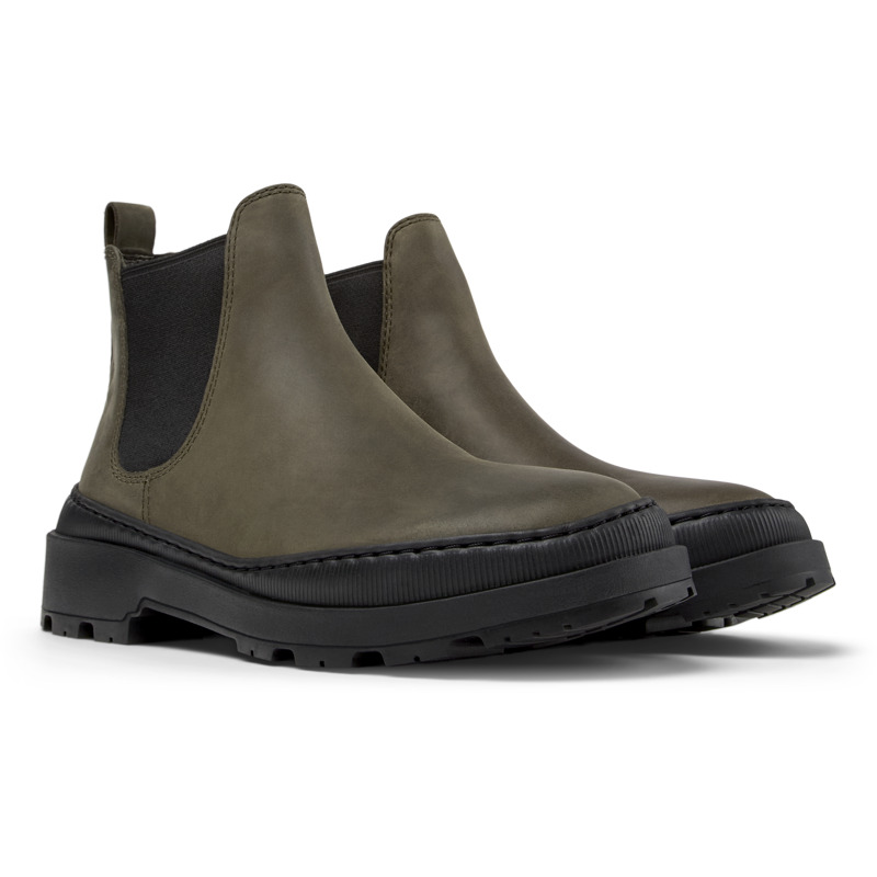 Camper Brutus Trek Boots In Green