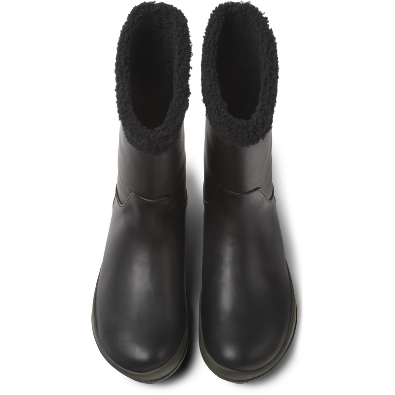 CAMPER Peu Pista - Boots For Women - Black, Size 38, Smooth Leather