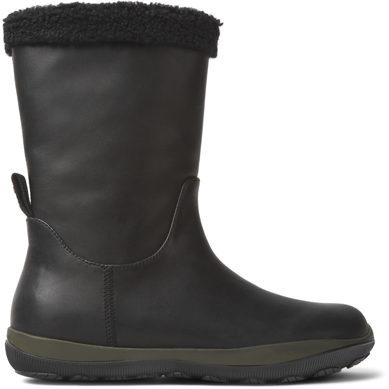 CAMPER Peu Pista - Boots For Women - Black, Size 37, Smooth Leather