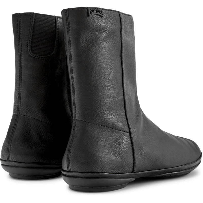 CAMPER Right - Boots For Women - Black, Size 35, Smooth Leather