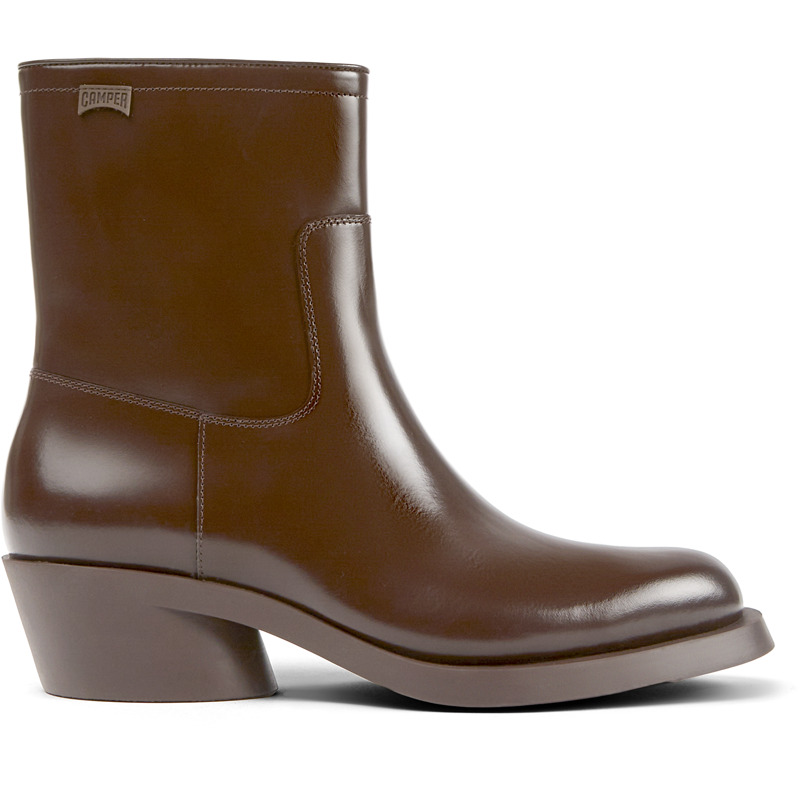 CAMPER Bonnie - Ankle Boots For Women - Brown, Size 36, Smooth Leather