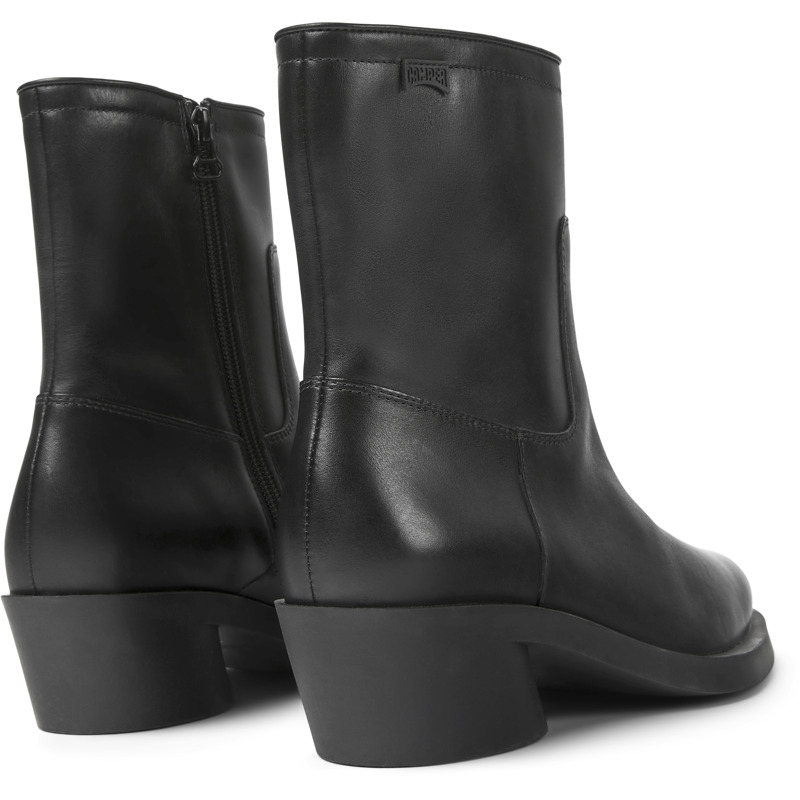 CAMPER Bonnie - Ankle Boots For Women - Black, Size 41, Smooth Leather