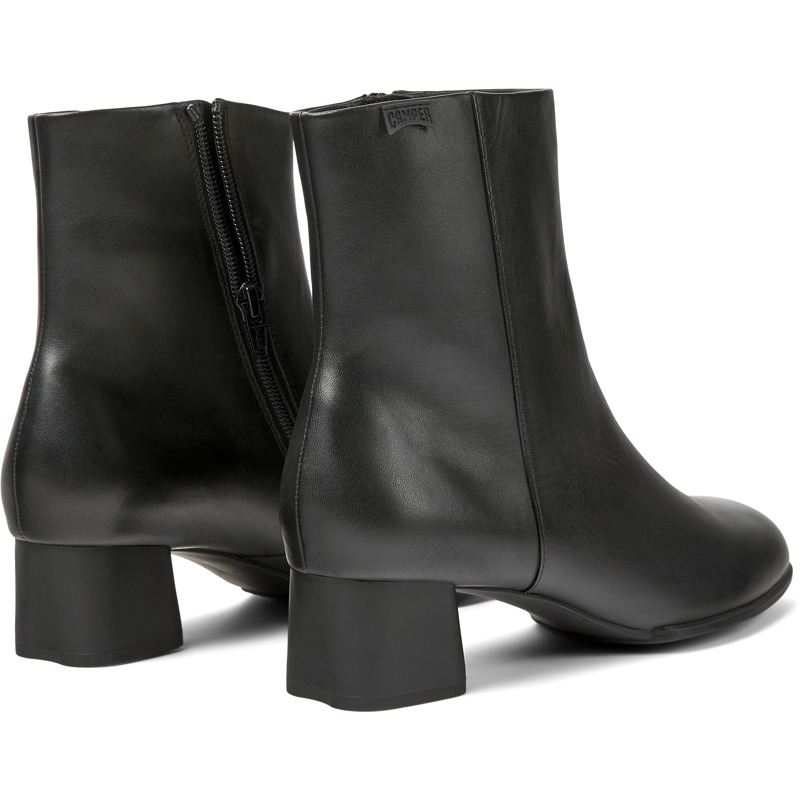 Camper Katie - Ankle Boots For Women - Black, Size 40, Smooth Leather