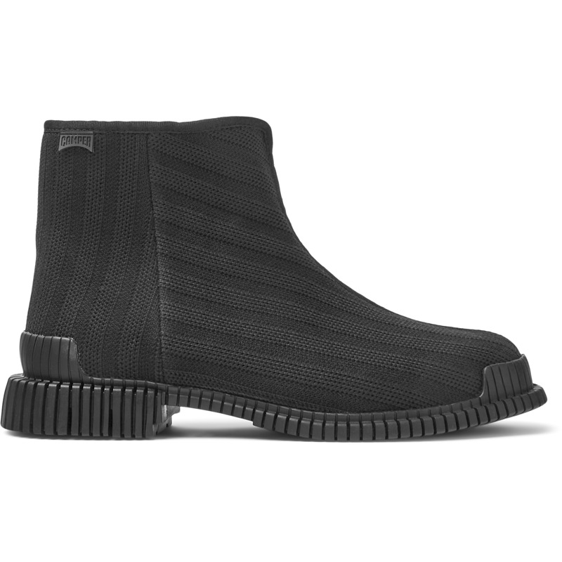 CAMPER Pix TENCEL® - Ankle Boots For Women - Black, Size 38, Cotton Fabric