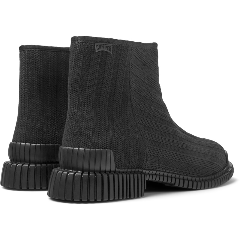 CAMPER Pix TENCEL® - Ankle Boots For Women - Black, Size 36, Cotton Fabric