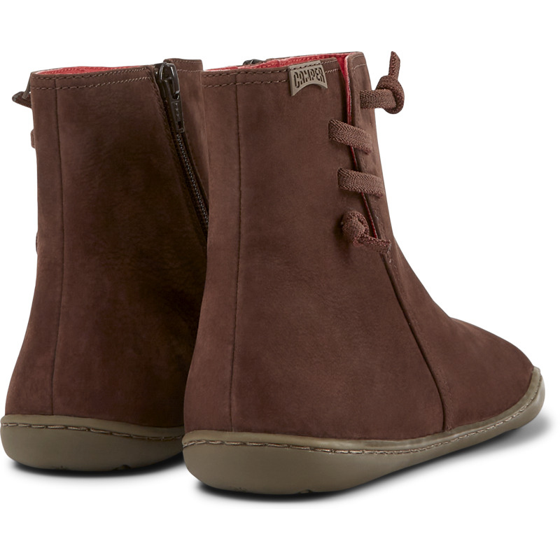 Camper Peu - Ankle Boots For Women - Brown, Size 35, Suede
