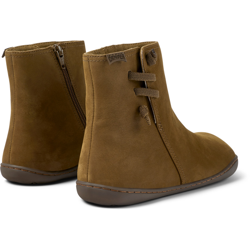 CAMPER Peu - Ankle Boots For Women - Brown, Size 36, Suede