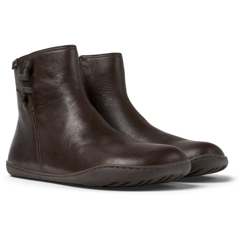 Shop Camper Ankle Boots For Women In Brown