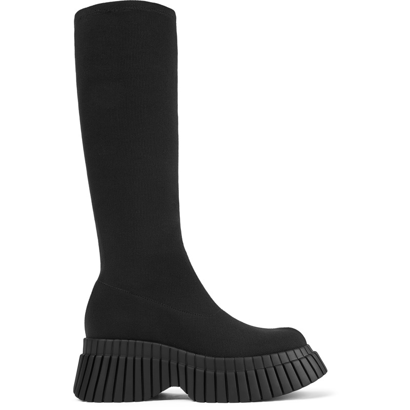 CAMPER BCN - Boots For Women - Black, Size 39, Cotton Fabric