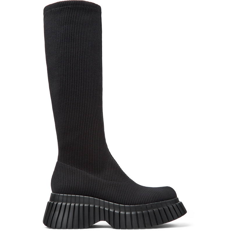 CAMPER BCN TENCEL® - Stiefel Für Damen - Schwarz, Größe 39, Textile