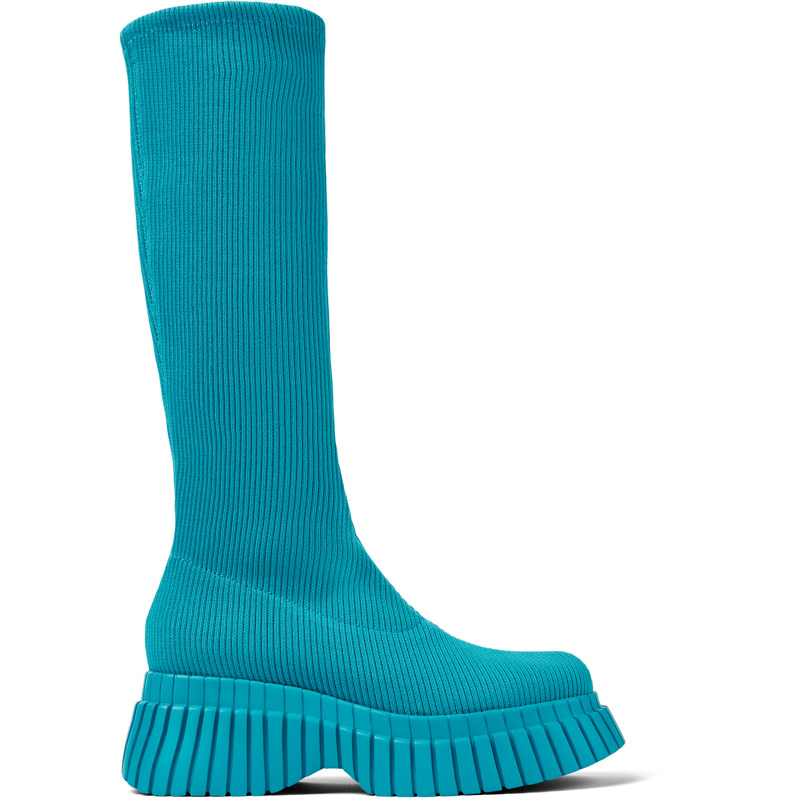 CAMPER BCN TENCEL® - Stiefel Für Damen - Blau, Größe 40, Textile